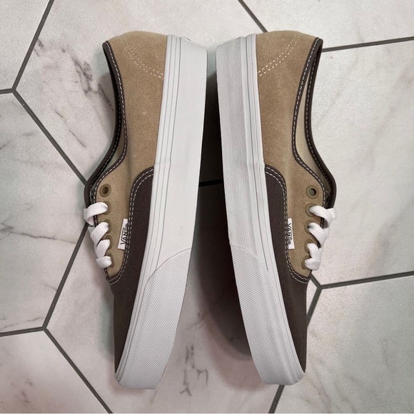 NEW Vans Authentic Block Brown Shoes Size 8 Womens - Picture 5 of 9